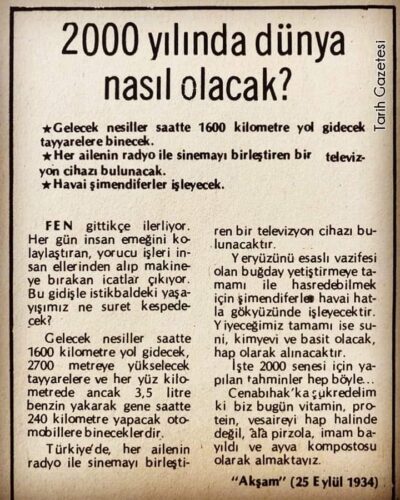 yılında dünya nasıl olacak