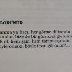 "Hem Aşık Ol, Hem Şair, Hem Tanıma Şarabı, Nerde Böyle Çelişki, Böyle Tezat Görünür." Dizelerinin Sahibi magrurlanma-ya-haci-hor-gorme-dilharabi