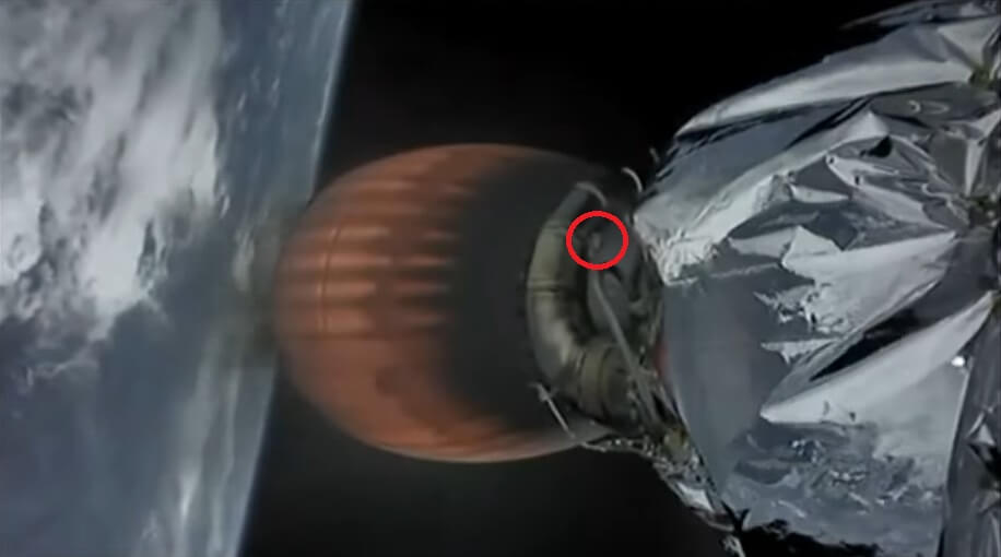 Uzaya Gönderilen Roket Üzerinde Fare Görüldüğü Sanılan Görüntü(ler) nasa-roket-fare-sanilan