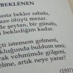 "Beklenen" Şiirinin Hikâyesi Sanılan Anlatı beklenen-siiri