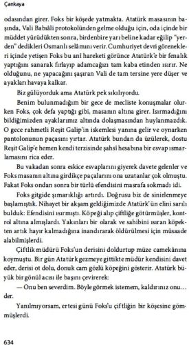 ataturk foks kopegi olumu