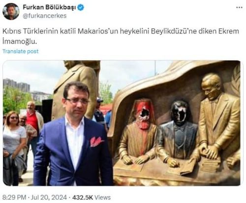 imamoglu-makariosun-heykeli