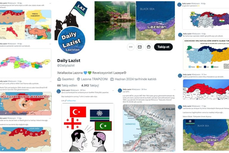 Sözde Lazist Sahte Sosyal Medya Profilleri lazist