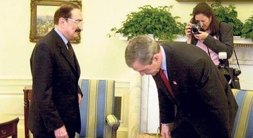 bulent-ecevit-george-bush