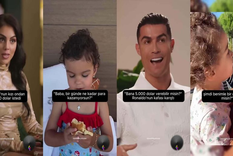 Cristiano Ronaldo’ya ve Kızına Atfedilen “Bir Saatini Satın Alma” Temalı Hikâye  ronaldonun kızı