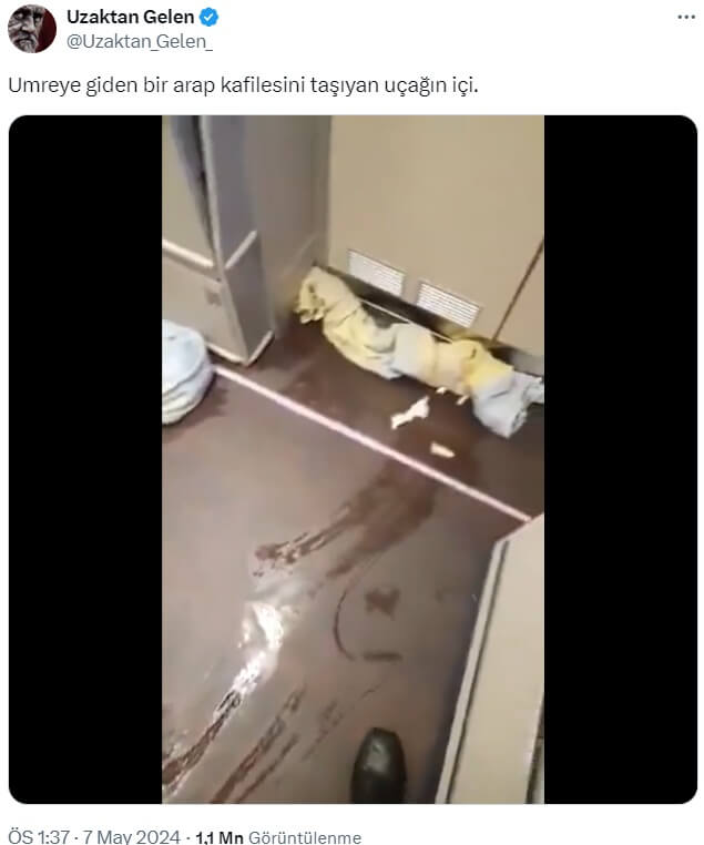 umreye giden arap kafilesi