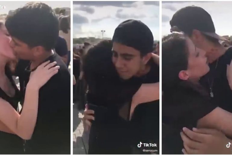 Saraçhane’de Kaydedildiği İddiasıyla Paylaşılan Erkeklerle Sırayla Öpüşen Kadının Görüldüğü Video sirayla-opusen-gencler