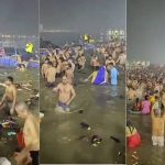 Hindistan'da Halkın Nehirde Yıkandığı Görüntünün Pakistan'a Gönderme İçerdiği İddiası ganj-nehrinde-yikanan-hindular