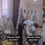 Türkmenistan'da Ailenin Gelinin Bakire Olduğundan Emin Olmak İçin Yeni Evli Çiftin İlk Gecesini İzlediği Ana Ait Sanılan Görüntü dugun-ilk-gece-tore