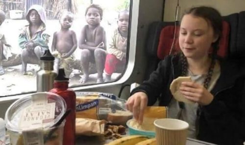 greta-thunberg-yemek-fotomontaj