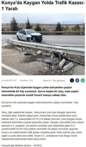 konya-kaygan-yolda-trafik-kazasi