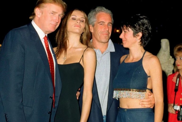 donald-trump-jeffrey-epstein-ghislaine-maxwell-melanie-trump