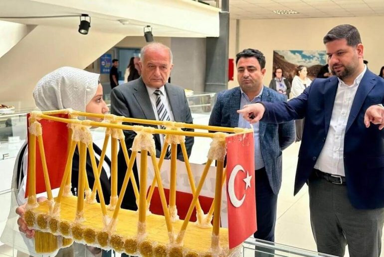 TÜBİTAK Projesi Sanılan “Makarna Köprü” makarna-kopru-yarismasi
