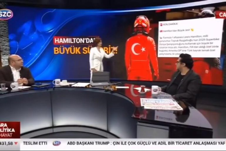 Lewis Hamilton’ın F1 Yarışına Türk Bayraklı Tulumla Çıktığı Uydurması