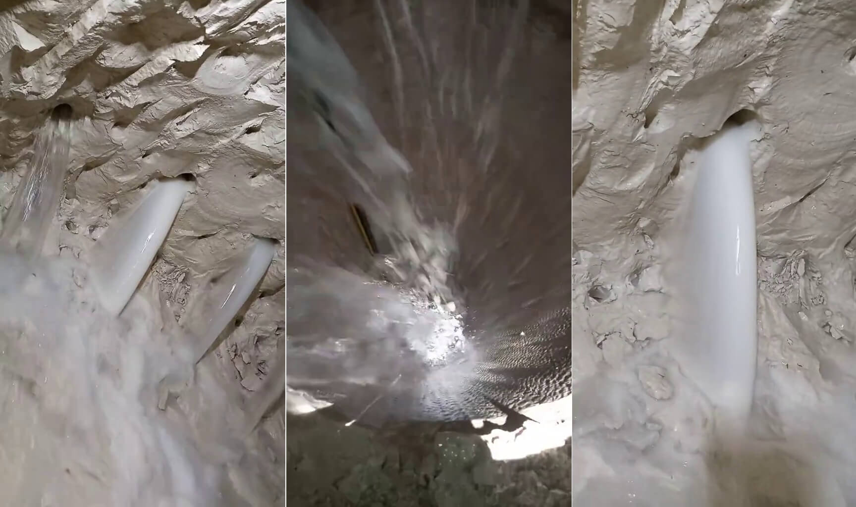 Zemzemin Kaynağına Ait Sanılan Görüntü zemzem-kaynagi