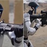 Yapay Zekâlı Robotların Silah Kullandığı İddiasıyla Kullanılan Görüntüler robot-silah