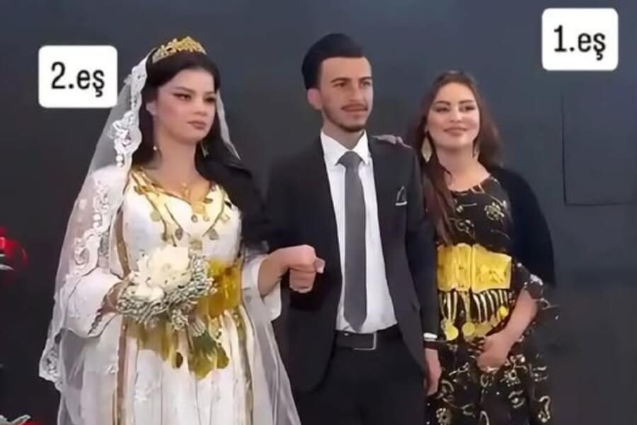Bir Kadının Kocasına Doğum Günü Hediyesi Olarak İkinci Eşle Evlenmesine İzin Verdiği İddiasıyla Paylaşılan Görüntü ikinci es