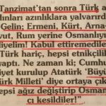 Halil İnalcık’a Atfedilen, Cumhuriyetin Kurulmasının Ardından Azınlıkların "Osmanlıcı Kesildiğine" Dair Söz osmanlici-kesildiler