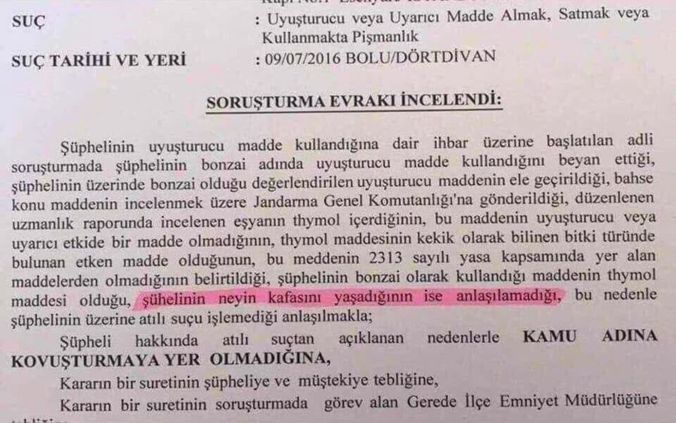 Savcılığın “Şüphelinin Neyin Kafasını Yaşadığının Anlaşılamadığı” İfadesini Kullandığı İddiası neyin-kafasini-yasadigi