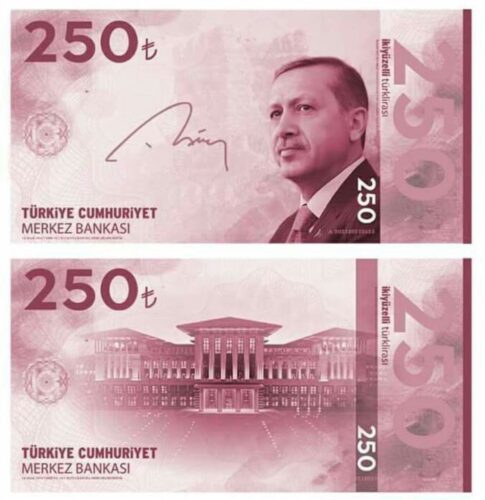 250 tl erdogan tasarimi