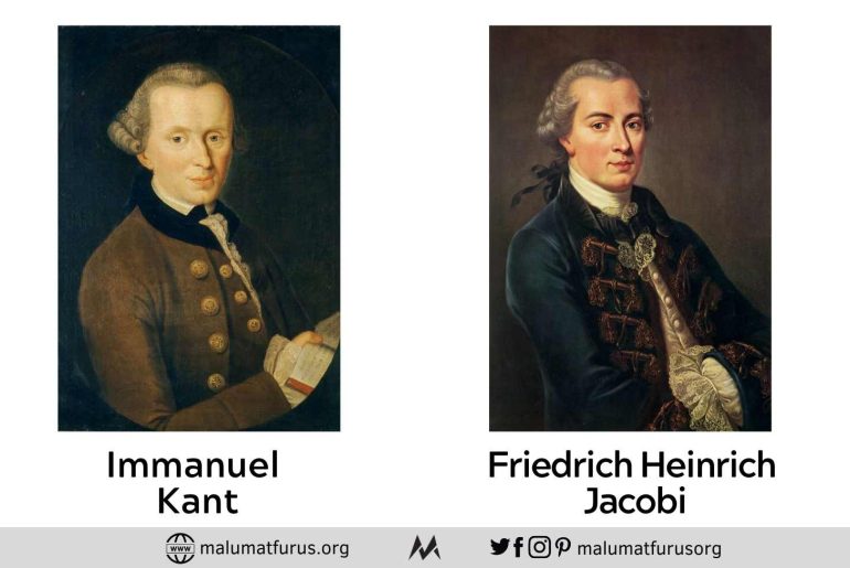 Friedrich Heinrich Jacobi Immanuel Kant