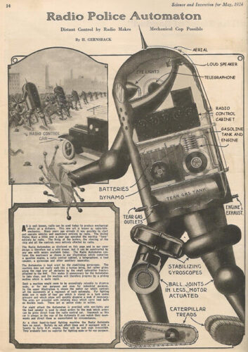 Gernsback Robot Soldier