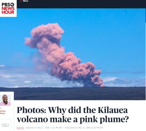 hawaii kiauea volkanı