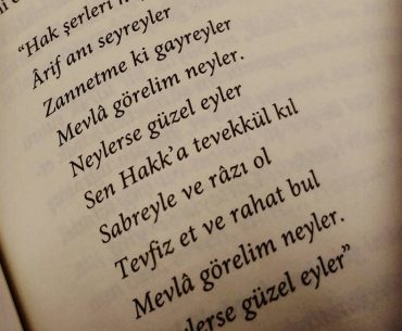 "Mevlâ Görelim Neyler, Neylerse Güzel Eyler" Sözü