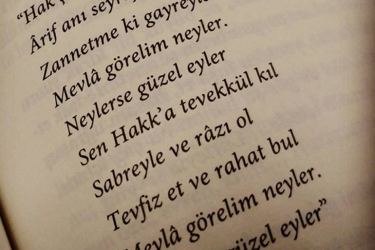 "Mevlâ Görelim Neyler, Neylerse Güzel Eyler" Sözü
