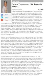 Contorium Elementi Hakkında Oğur Güler Köşe Yazısı
