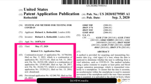 rothschild covid19 test kiti patenti