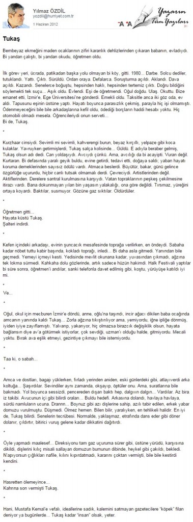 Soner Yalcin Hurriyet