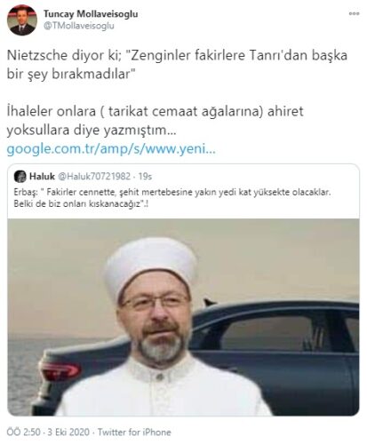 tuncay mollaveisoğlu diyanet