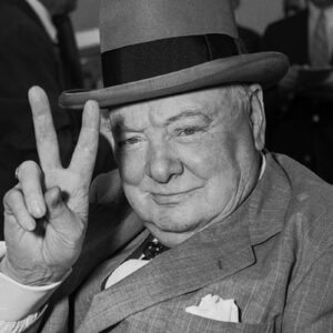 winston churchill zafer işareti