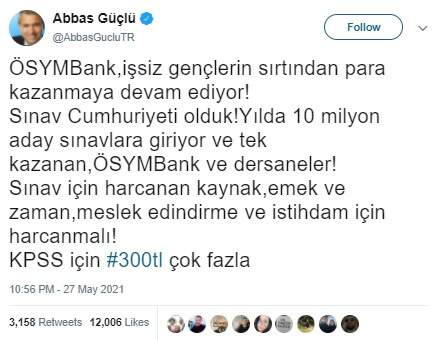 abbas güçlü ösym kpss