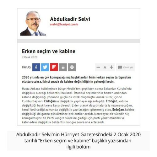 bakan değişikliği iddiası