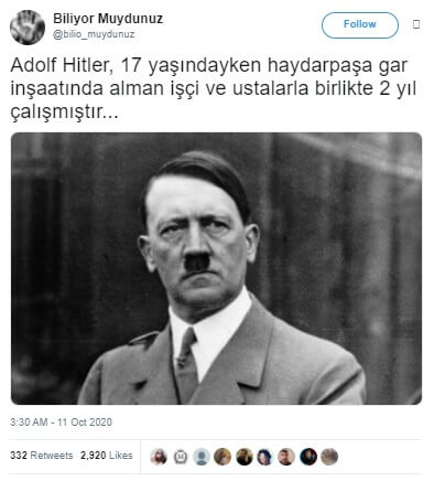 adolf hitler haydarpaşa inşaatı