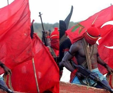 afrikalı ordu türk bayrağı