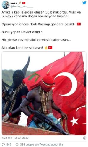 afrikalı kabileler türk bayrağı