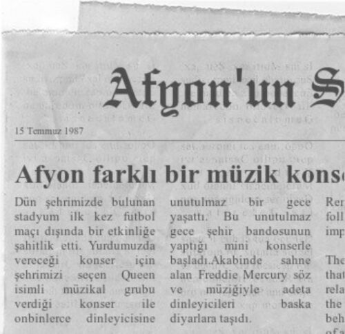 afyonun sesi 15 temmuz 1987