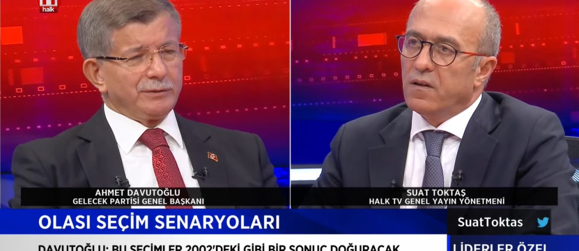 ahmet davutoglu halktv