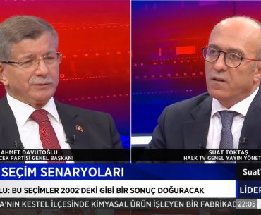 ahmet davutoglu halktv