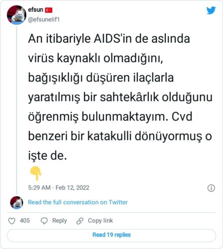 aids virus kaynakli degil