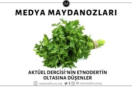 Aktüel Dergisi’nin “Etnodertin” Konulu “Medya Maydanozları” Oltalaması Aktüel Dergisi'nin "Etnodertin" Trollemesine Kanan "Medya Maydanozları"