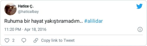 ali lidar ruhuma bir hayat yakıştıramadım sevgilim