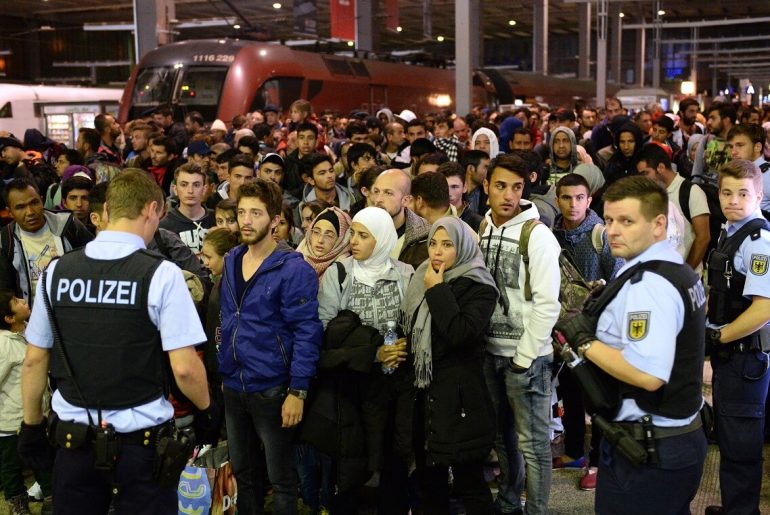 almanya munih suriyeli multeciler