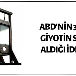ABD'nin 30 Bin Giyotin Satın Aldığı İddiası Asılsız
