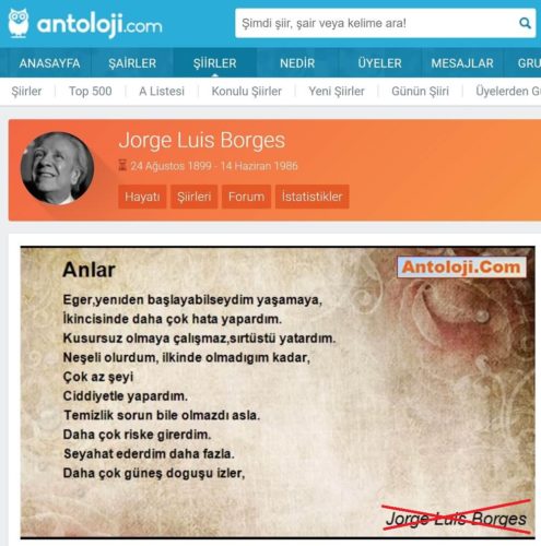 Borges anlar