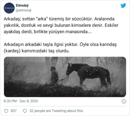 arkadaş arkadaki taş