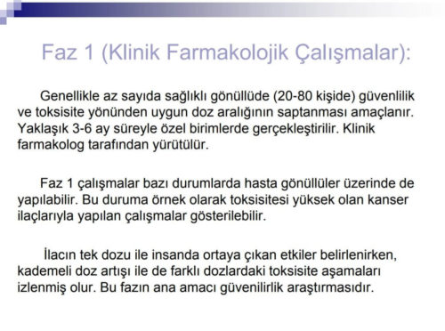 aşı klinik çalışma dönemleri